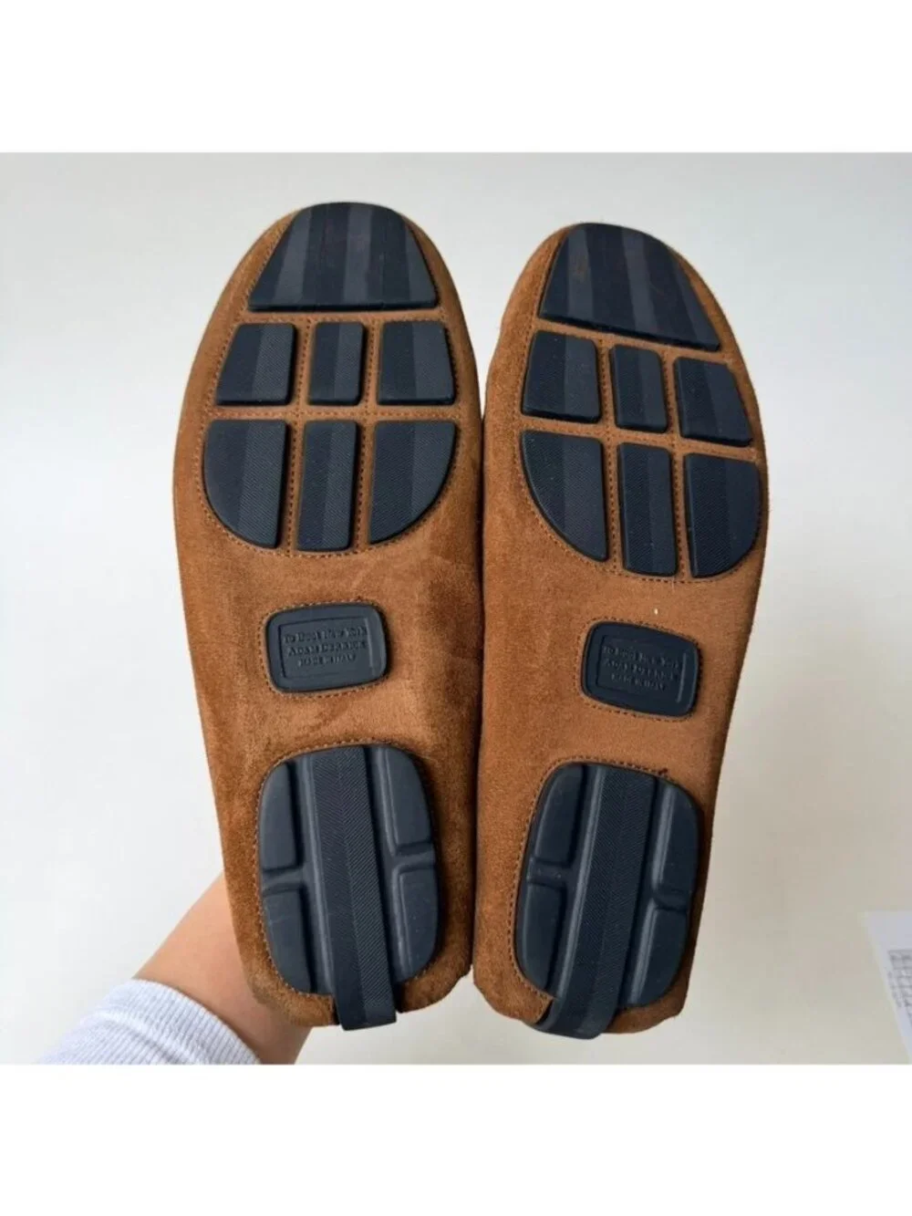 To Boot New York Brown Suede Penny Loafers Men's Size 10